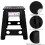 Portable Living Plastic Dots Folding Step Stool 13