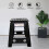 Portable Living Plastic Dots Folding Step Stool 4
