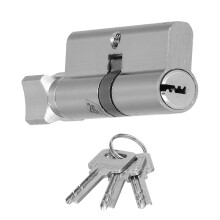 Innen Schlüsselschließzylinder aus Aluminium-Eisenlegierung für Türstärken von 35-50 mm