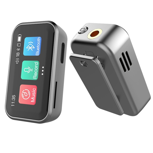 Lettore MP3 32GB Bluetooth 5.3, Mini Portatile da 29g con Funzione Resume, Riproduttore Musicale Sportivo con Clip e Pulsanti Fisici, Radio FM, Dittafono, Espandibile fino a 128GB Lettore MP3 32GB Bluetooth 5.3, Mini Portatile da 29g con Funzione Resume, Riproduttore Musicale Sportivo con Clip e Pulsanti Fisici, Radio FM, Dittafono, Espandibile fino a 128GB