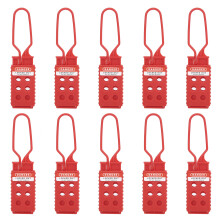 Industrial 6-Hole Nylon Safety Lockout Hasp for Equipment Maintenance