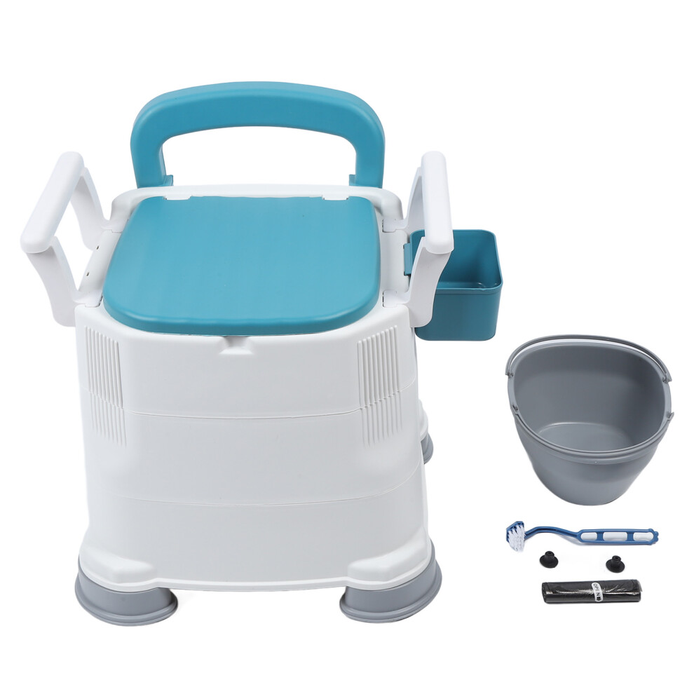 Bedside Commode Toilet Prevent Slip 3 Height