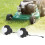 Lot de 2 bouchons d'essence pour MS210-MS380, ABS noir 16
