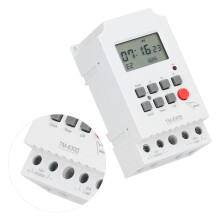 TM630S-4 Interrupteur temporisé de 7 jours 12 V DC 30 Ω ABS compact