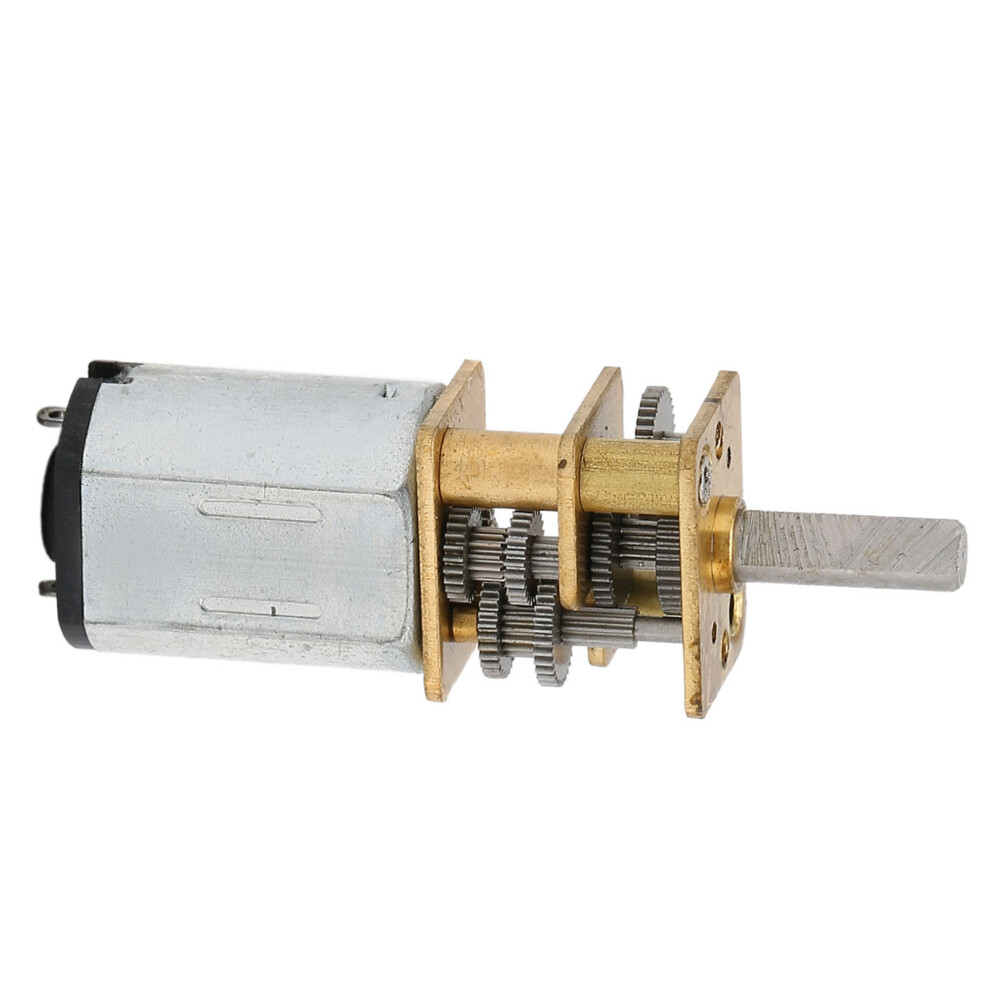12Fn20 6V Dc Gear Motor 10Rpm With 3X10mm Shaft For Diy Robots 8321343637145