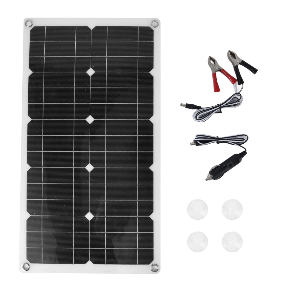 18V 100W Solar Panel Waterproof Solar Charging 8195014813943
