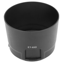 ET‑83D Objektivdeckel für Canon EF 100‑400mm F/4.5‑5.6L IS II USM Objektiv, ABS-Material, Schwarz