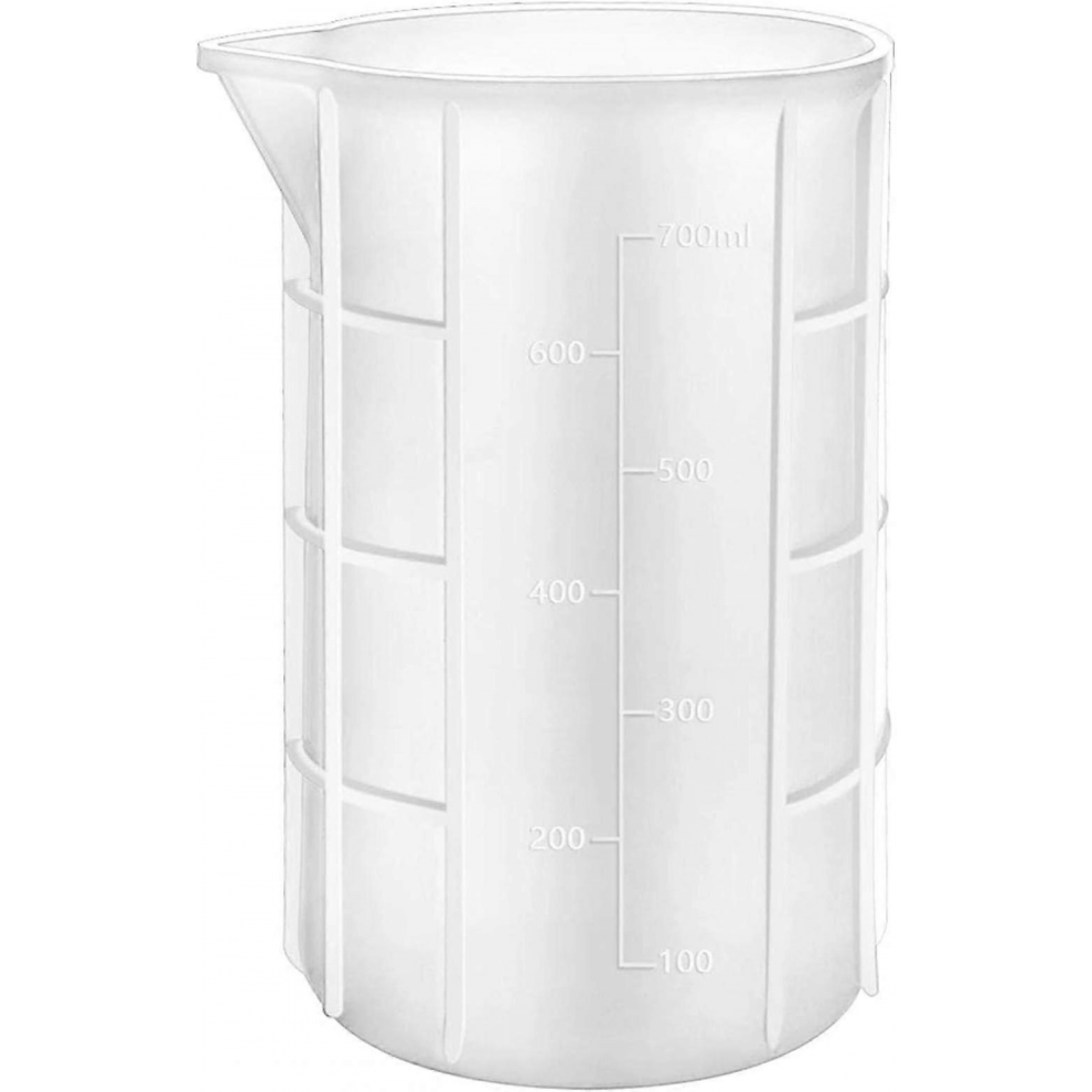 700ml Large Silicone Resin Mixing Cup for Epoxy, Casting, Acrylic Pouring, Kitchen Cooking Measurement-image-OPC-PJRM6FW-NEW