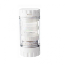Electric Tablet Crusher Grinder Plastic Pill Medicine Grinder Machine White 10x4.5x4.5cm