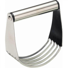 Barsinfi Stainless Steel Pastry Blender, Silver, 1 Piece