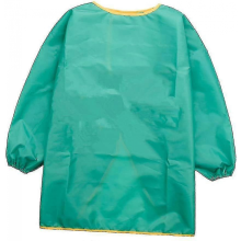 Kids' Painting Smock, Children's Apron, Bib Blue, SL Green