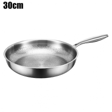 Titanium Pan Pro 2025 30cm Durable Scratch-Resistant Non-Stick Frying Pan Without Lid