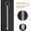 Smooth Rounded Tip Reusable Lube Applicator, Durable & Easy to Clean (2-Pack, Blue/White) 5