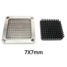 Stainless Steel French Fry Cutter with 3 Blades, 7mm Potato Chip Slicer Parts