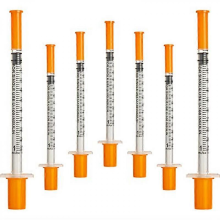 50Pcs 1ML Syringe 30G 8Mm Long Lab Supplies
