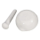White Chinese Spice Grinder Mortar and Pestle Hand Tool 4