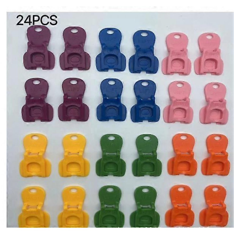 Easy Tab Opener & Drink Protector, 6/12/24pcs Plastic Jar Openers Tool for Beer 24PCS-image-OPC-PJRM7M2-NEW