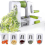 Spiralizer 4-Blade Foldable Vegetable Slicer for Zucchini Noodle Pasta Maker Ghtc 1