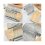 Multifunctional Kitchen Tool for Slicing Bread, Cheese & Cutting Potatoes - Baking, BBQ Accessories, Silver 4
