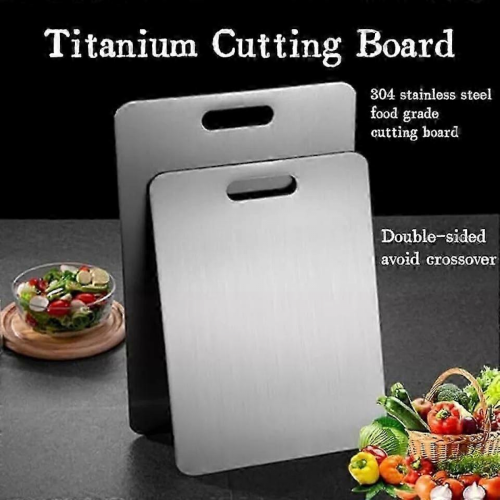 Titanium Cutting Board Double-Sided 24x15 Kitchen Chopping Board 1