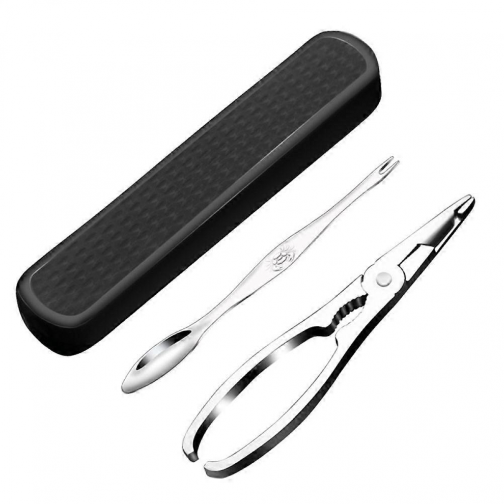 Efficient Crab Eating Tools, Functional for All Kinds of Shellfish, Assorted Colors, 18x3.6x1cm-image-OPC-PJRM7PN-NEW
