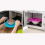 Stand suitable for use in a microwave Green 5