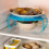 Stand suitable for use in a microwave Green 3