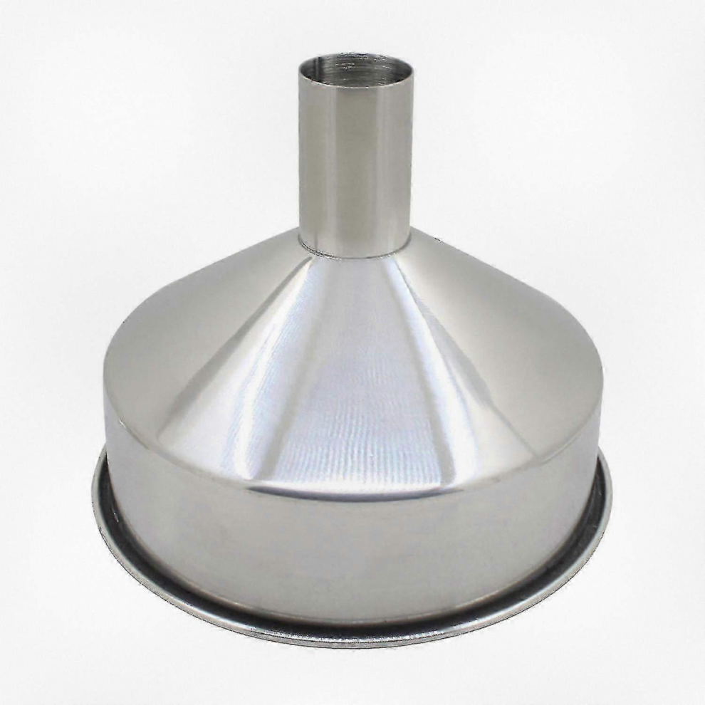 304 Stainless Steel Large Funnel with Filter for Wine, Oil, Industrial Use - 280-50mm Wide Mouth Hopper-image-OPC-PJRM7QX-NEW