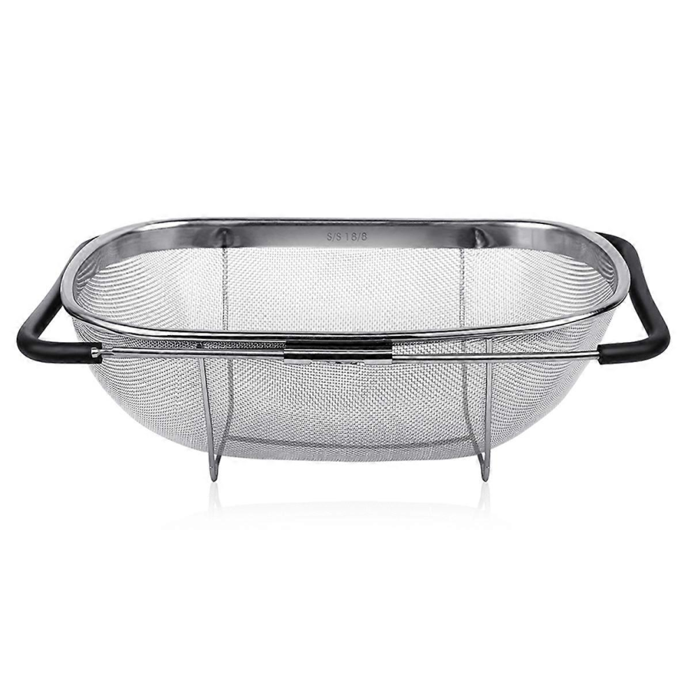 Large Sink Colander Stainless Steel Fine Mesh Basket-image-OPC-PJRM7YM-NEW