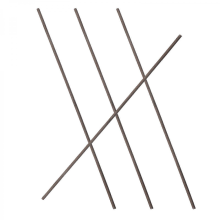 High Temp Resistant Tungsten Wire 4Pcs 20.00x0.30x0.30cm for Pottery Kiln Ceramic Jewelry Firing Tools