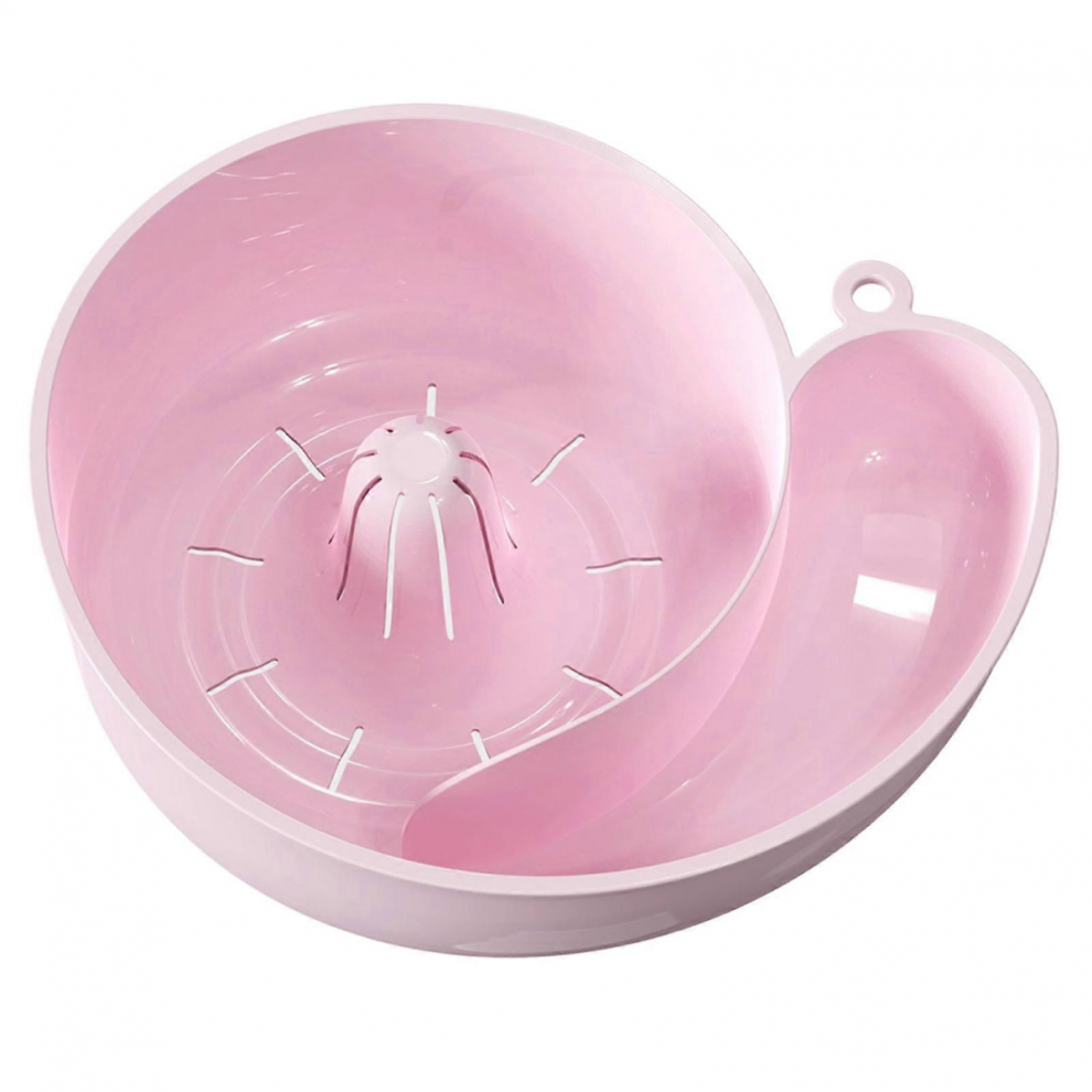 Automatic Cleaning Snail Drain Basket Multifunctional Kitchen Strainer Pink Supply-image-OPC-PJRM8BT-NEW