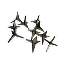 30-Piece High-Strength Triangle Tire Nails for Easy Car Tire Installation Silvery 3cm