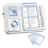 Visual Timer & ADHD Tool for Kids Adults, Task Timer with Chore Chart Board, White Visual Schedule for Kids 1