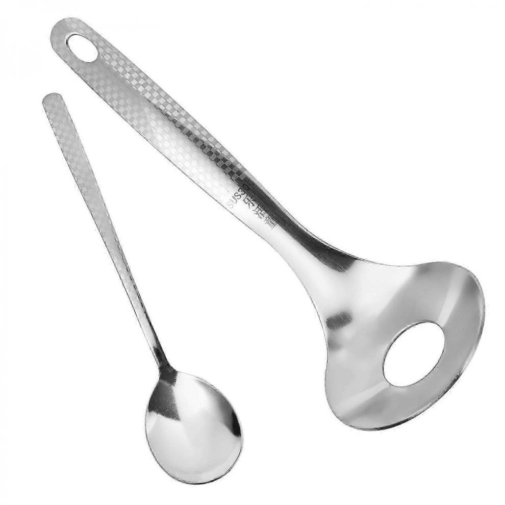 Stainless Steel Meatball Maker Spoon Kitchen Tool 2Pcs Silver 21.50X6.50X1.00CM-image-OPC-PJRM8KC-NEW