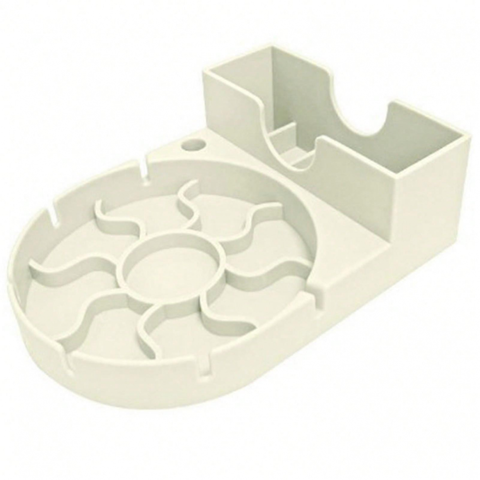 Silicone Drying Rack for Stanley Cups & Straws - Holder for Water Bottles, Tumblers, Mugs & Glasses Cream-image-OPC-PJRM8PS-NEW