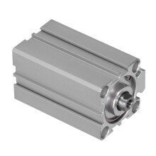 Dünnwandiger Luftzylinder aus Aluminium, doppelt wirkender Führungslager, pneumatisches Zubehör, PT1/8 Gewinde, 32 mm Bohrung, SDA32X75