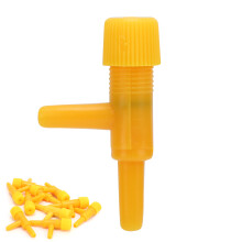 Aquarium-Luftventil T-Form Kunststoff 2-Wege-Verbinder Luftpumpen-Splitter für Aquarien