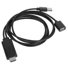 USB HDTV Kabel 1080P HD Spiegelung und Laden für iOS/Android-Smartphones auf TV-Monitor