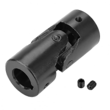 Universal Motor Shaft Coupling DIY Steering Joint 25x49x108mm Keyway Connector