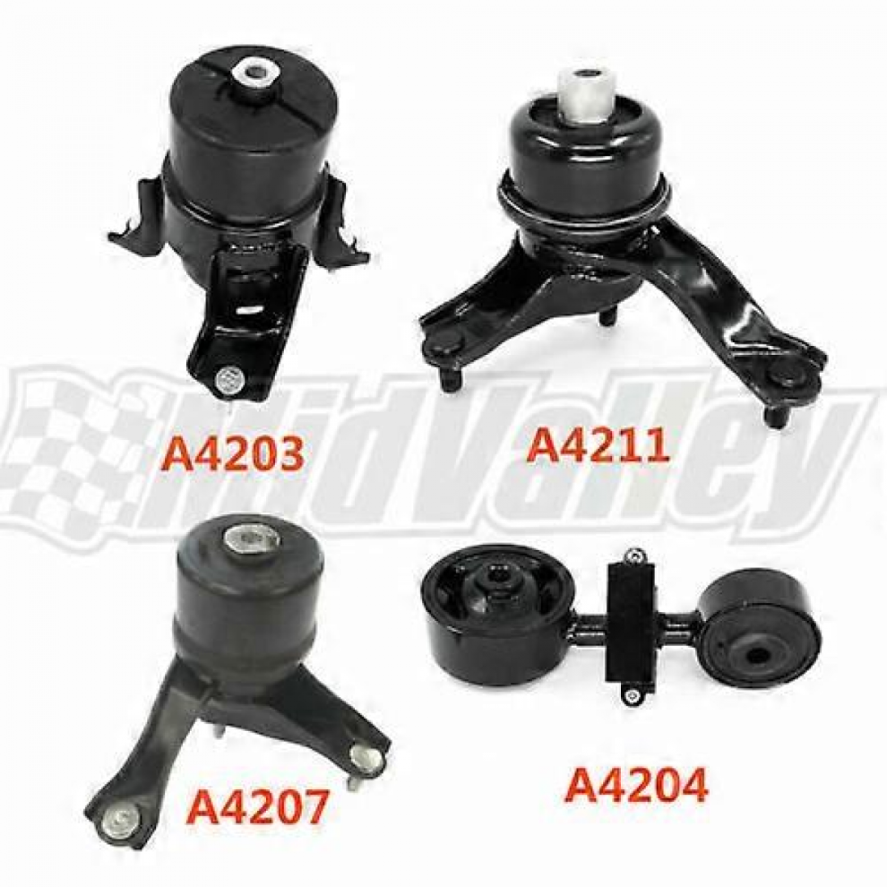 4Pcs Engine Motor & Trans & Torque Strut Mounts For Toyota Camry 2.4L Auto No.8164 9180669460986
