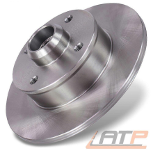 Rear Brake Discs+Pads+Wheel Bearings 226 FR for SEAT CORDOBA IBIZA TOLEDO 1 No.49527