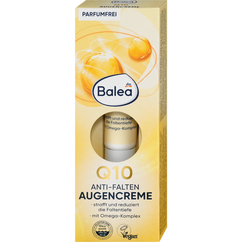 Balea Cream 2X Q10 Anti-Wrinkle Eye 15 Ml