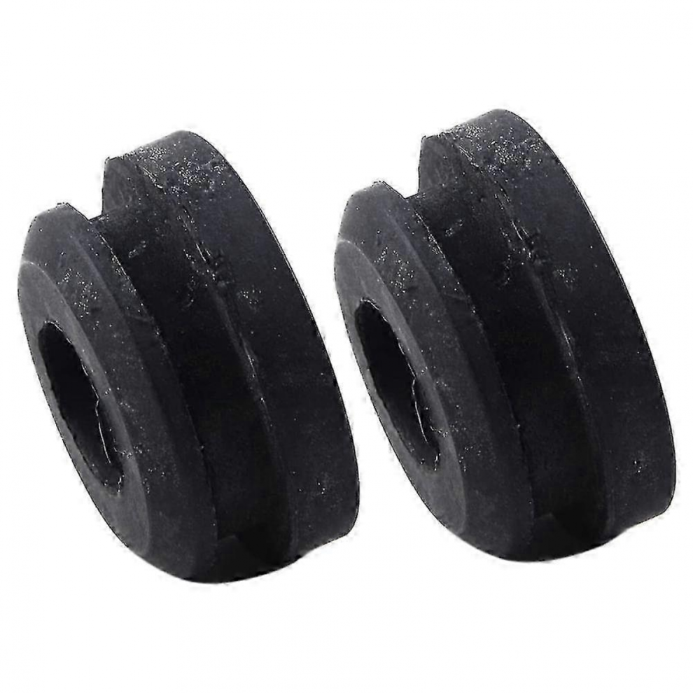 2Pcs Upper Radiator Insulator Mounts Bushing For Accord 74173-Sj4-000 Black 9180669463994