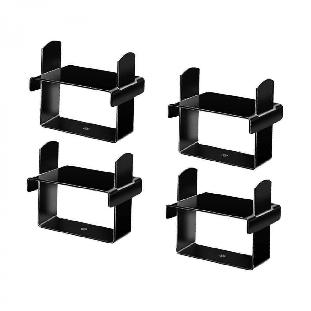 4X 2.5Inch Leaf Spring Clamp Kit For Trailer Axle Torque Control Black 9180669463635