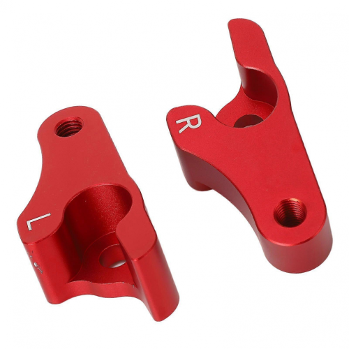 2pcs 2in Lowering Blocks Kit Rear for Touring Models 2002-2022 1