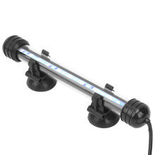 Éclairage LED pour aquarium de 18 cm, 100-240 V, blanc/bleu