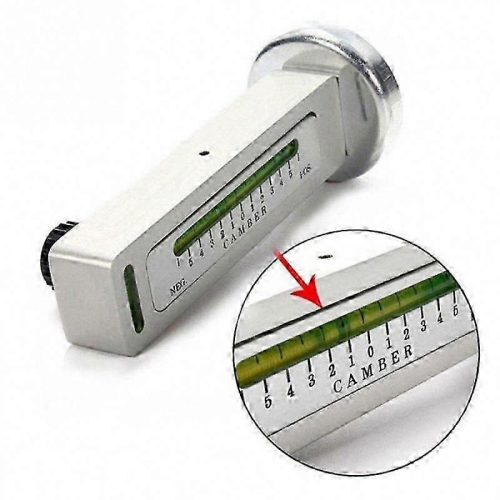Magnetic 4-Wheel Camber Caster Alignment Tool - Silver Car Wheel Angle Adjuster 1