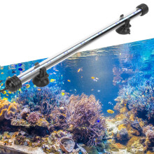 Luce per acquario da 38 cm, in acrilico, 3 modalità, regolabile