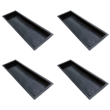 Nachahmung Holzmaserung DIY Pfad Maker Pflaster Form Straße Beton Form