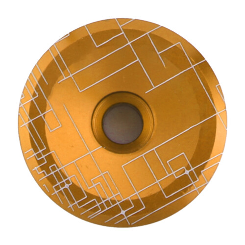 Oro, 2 pezzi tappi finali per manubrio, 15,9-21,4 mm, 20,3 g 2